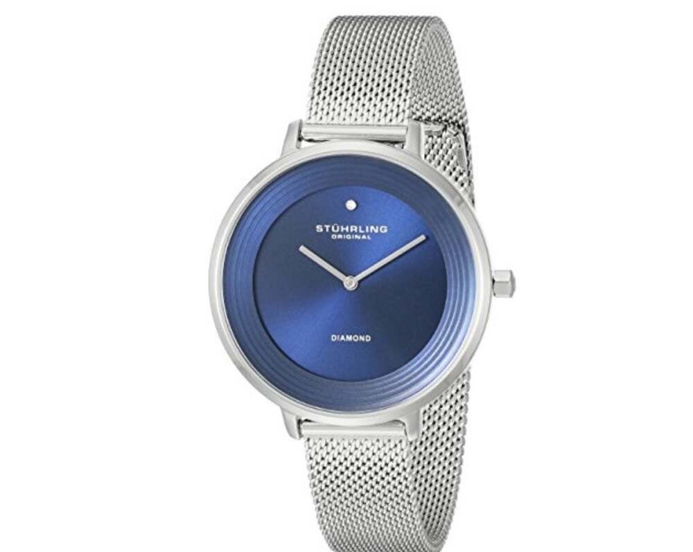 Womens Stuhrling Original Symphony Diamond-Accented Watch - Needs Battery